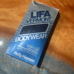 VTG HELLY HANSEN LIFA BASE LAYER Pants SzSM LONG JOHNS THERMAL USA MADE